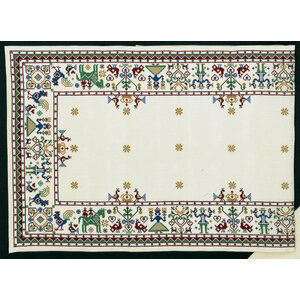 Eva Rosenstand Eva Rosenstand Borduurpakket tafellaken Rustic 46 x 100 cm 02-1032