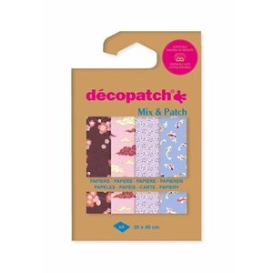 Décopatch Décopatch Decoupagepapier Japanse Motieven 4 vel