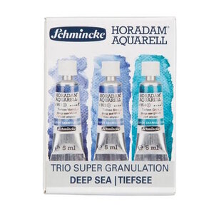 Schmincke Schmincke Aquarelverf Supergranulation Trio Deep Sea