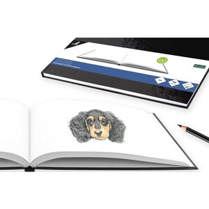 Kangaro Dummyboek A4 Landscape hard cover 80 blad 100 grams wit