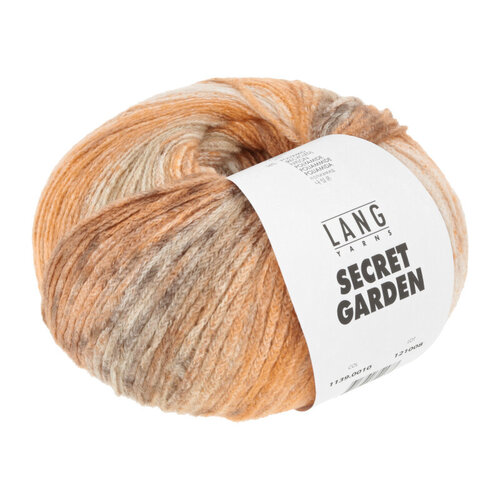 Lang Yarns Lang Yarns Secret Garden 0010 Bruin Oranje Mix Lang Yarns Lang Yarns Secret Garden 0010 Bruin Oranje Mix