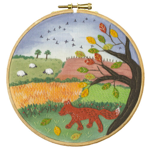 De Witte Engel Bothy Threads Vilt Borduurpakket Falling Leaves efe09 De Witte Engel Bothy Threads Vilt Borduurpakket Falling Leaves efe09