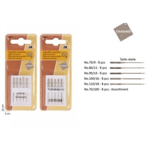 Mediac Mediac Naaimachinenaalden Standaard 5 stuks 100/60 Mediac Mediac Naaimachinenaalden Standaard 5 stuks 100/60