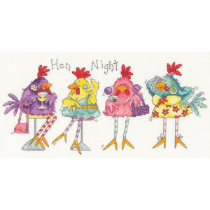 Bothy Threads Bothy Threads Borduurpakket Hen Night xms41