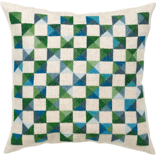 Permin Permin Borduurpakket Kussen Roer 83-9729 Permin Permin Borduurpakket Kussen Roer 83-9729