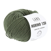 Lang Yarns Merino 120 50 gram nr 397 Groen