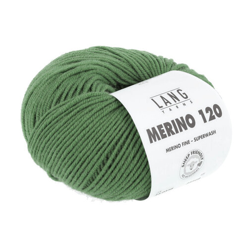 Lang Yarns Lang Yarns Merino 120 50 gram Kiwi 316 Lang Yarns Lang Yarns Merino 120 50 gram Kiwi 316