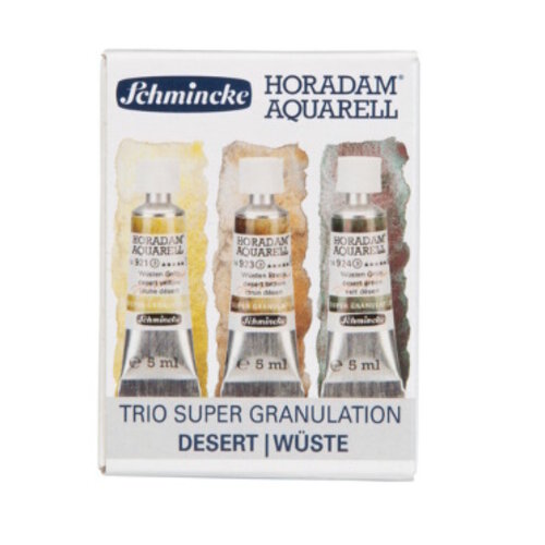 Schmincke Schmincke Aquarelverf Supergranulation Trio Desert Schmincke Schmincke Aquarelverf Supergranulation Trio Desert