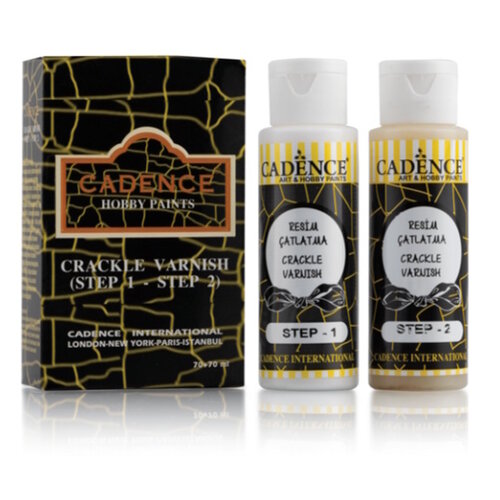 Liquitex Cadence Twee Stappen Crackle Vernis 70+70 ml Liquitex Cadence Twee Stappen Crackle Vernis 70+70 ml