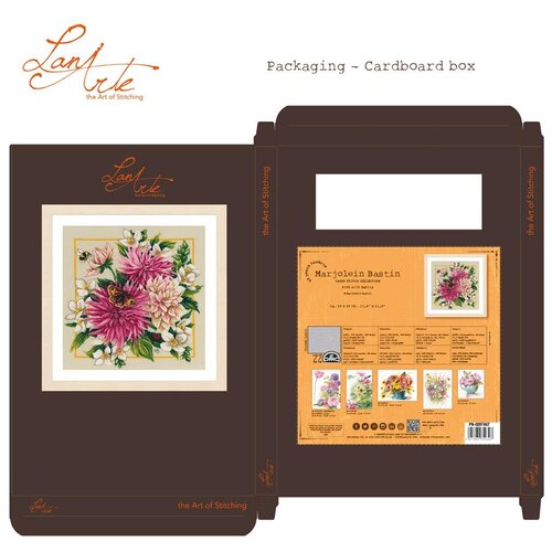 Lanarte Lanarte Borduurpakket Roze dahlia PN-0207467