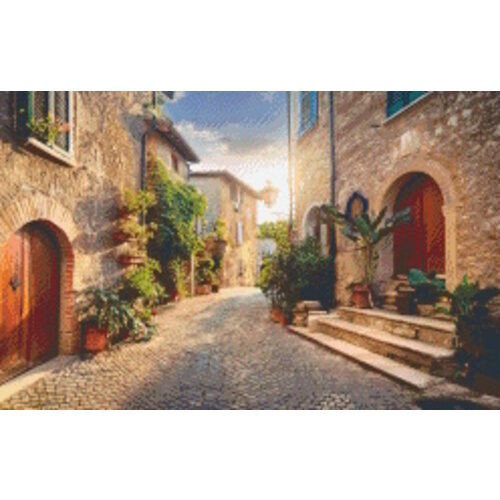 PixelHobby Pixelhobby Patroon 5829 Italiaans straatje PixelHobby Pixelhobby Patroon 5829 Italiaans straatje