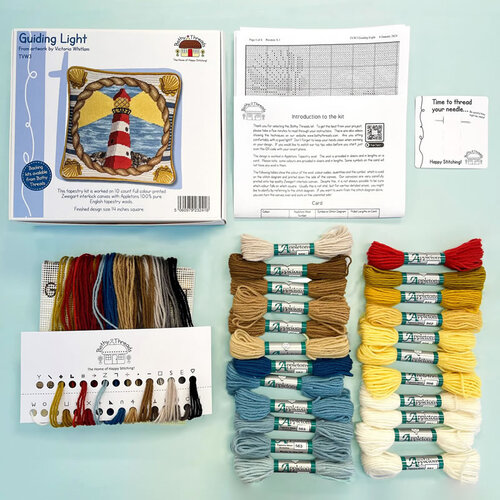 Bothy Threads Bothy Threads Petit Point Borduurkussen Guiding Light  tvw03