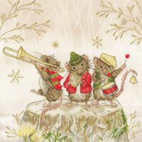 Bothy Threads Borduurpakket Merry Music Makers  XSS24