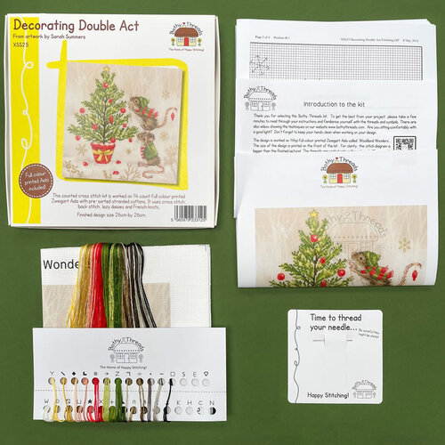Bothy Threads Bothy Threads Borduurpakket Decorating Double Act XSS25