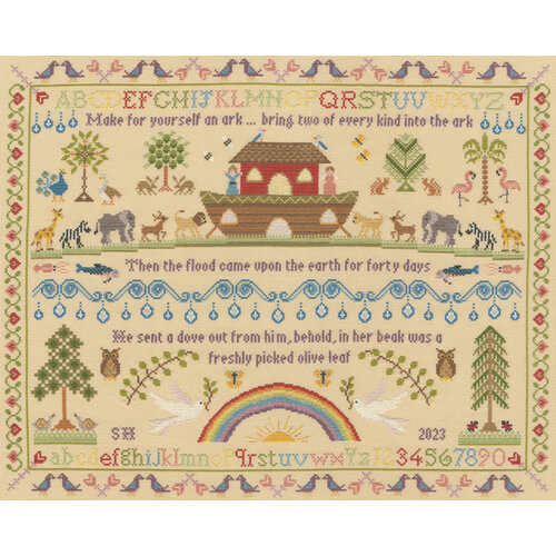 Bothy Threads Bothy Threads Sampler Heirloom Noah's Ark XBD18 Bothy Threads Bothy Threads Sampler Heirloom Noah's Ark XBD18