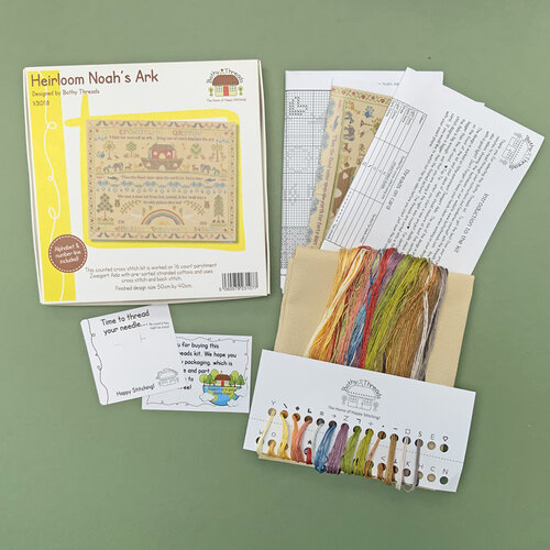 Bothy Threads Bothy Threads Sampler Heirloom Noah's Ark XBD18