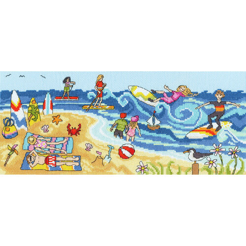 Bothy Threads Bothy Threads borduurpakket Seaside Fun XJR42 Bothy Threads Bothy Threads borduurpakket Seaside Fun XJR42