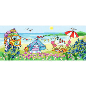 Bothy Threads Bothy Threads borduurpakket Glamping fun XJR33