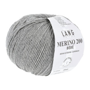 Lang Yarns Lang Yarns Merino 200 nr 303 Lichtgrijs