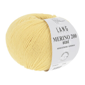Lang Yarns Lang Yarns Merino 200 Bebe nr 313 Geel