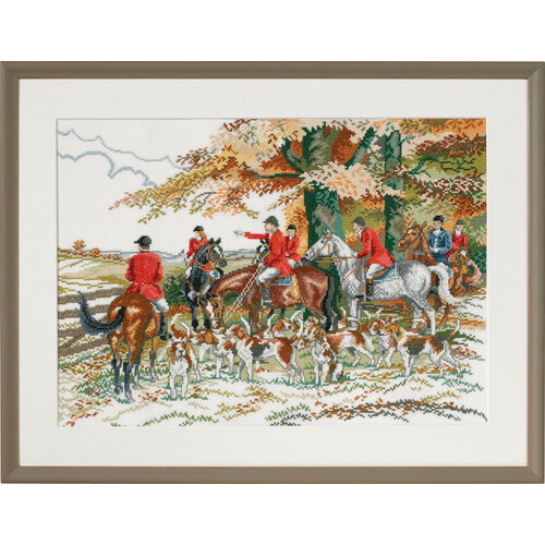 Eva Rosenstand Eva Rosenstand Borduurpakket Parforce Hunting 72-452 Eva Rosenstand Eva Rosenstand Borduurpakket Parforce Hunting 72-452