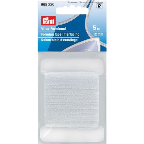 Prym Prym Vlies Vormband 12 mm wit Prym Prym Vlies Vormband 12 mm wit