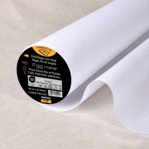 Mediac Tussenvoering dun 90 cm x 1 meter 40 gram per m2 Mediac Tussenvoering dun 90 cm x 1 meter 40 gram per m2