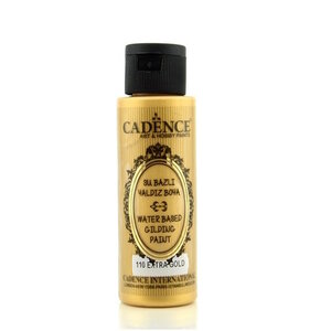 Cadence Cadence Vergulden Acrylverf Metallic 70 ml Extra Gold 110