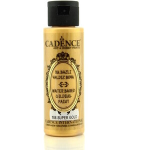 Cadence Cadence Vergulden Acrylverf Metallic 70 ml Super Gold 108