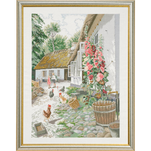 Eva Rosenstand Eva Rosenstand Borduurpakket Stokrozen 972-710 Eva Rosenstand Eva Rosenstand Borduurpakket Stokrozen 972-710