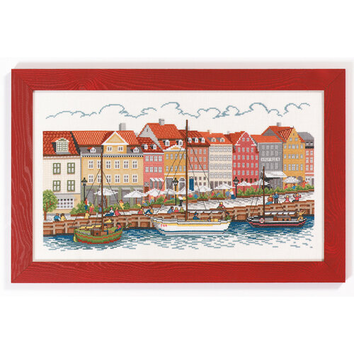 Eva Rosenstand Eva Rosenstand Borduurpakket Haven 94-226 Eva Rosenstand Eva Rosenstand Borduurpakket Haven 94-226