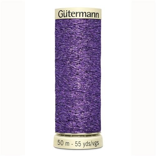 Gutermann Gutermann Metallic Garen 50 meter Paars 571 Gutermann Gutermann Metallic Garen 50 meter Paars 571