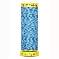 Gutermann Elastisch Garen 10 meter Blauw 6037