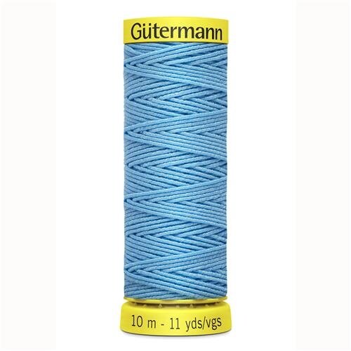 Gutermann Gutermann Elastisch Garen 10 meter Blauw 6037 Gutermann Gutermann Elastisch Garen 10 meter Blauw 6037