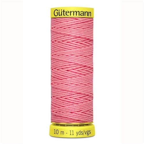 Gutermann Gutermann Elastisch Garen 10 meter Roze 2473 Gutermann Gutermann Elastisch Garen 10 meter Roze 2473