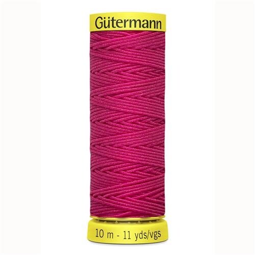 Gutermann Gutermann Elastisch Garen 10 meter Roze 3055 Gutermann Gutermann Elastisch Garen 10 meter Roze 3055