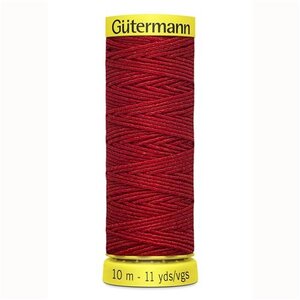 Gutermann Gutermann Elastisch Garen 10 meter Rood 2063