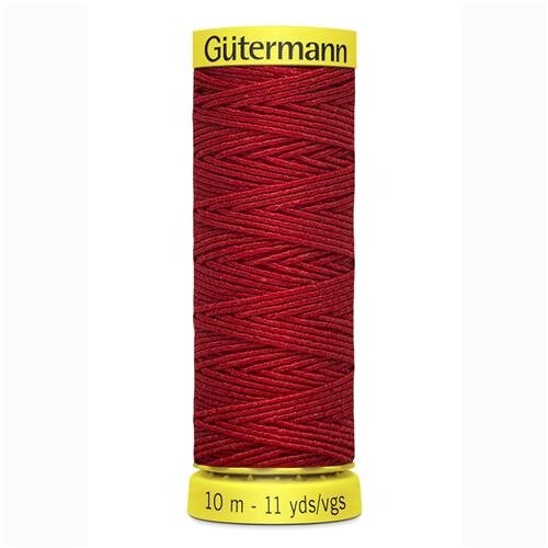 Gutermann Gutermann Elastisch Garen 10 meter Rood 2063 Gutermann Gutermann Elastisch Garen 10 meter Rood 2063
