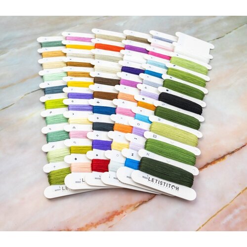 Leti Stitch Leti Stitch borduurpakket Enchanted Spring 40 x 32 cm