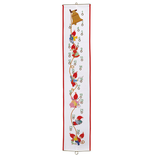 Eva Rosenstand Borduurpakket Adventskalender Pixies 15-228 Eva Rosenstand Borduurpakket Adventskalender Pixies 15-228