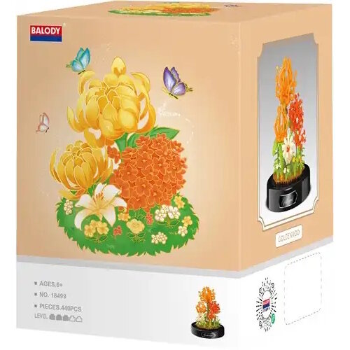 Balody Bouwpakket Goldenrod Chrysanthemum