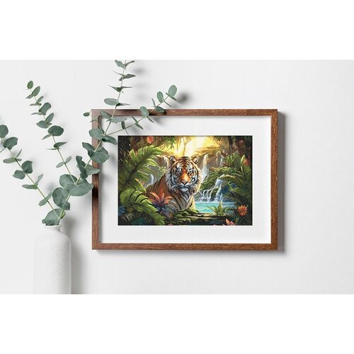 Leti Stitch Leti Stitch borduurpakket Waterfall Rest 40 x 27 cm