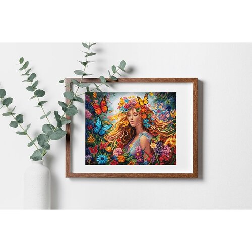 Leti Stitch Leti Stitch borduurpakket Seasons Summer 37 x 30 cm Leti Stitch Leti Stitch borduurpakket Seasons Summer 37 x 30 cm