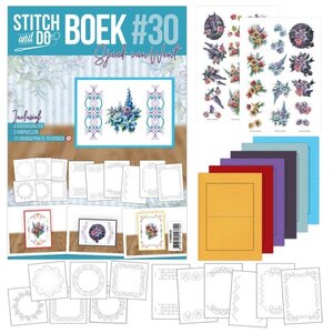 Hobbydots Stitch and Do boek A6 30 Floral Elegance