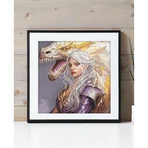 Leti Stitch Leti Stitch borduurpakket The Bond 25 x 25 cm Leti Stitch Leti Stitch borduurpakket The Bond 25 x 25 cm