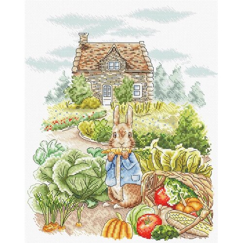 Leti Stitch Leti Stitch borduurpakket Summer Harvest 22 x 27 cm Leti Stitch Leti Stitch borduurpakket Summer Harvest 22 x 27 cm