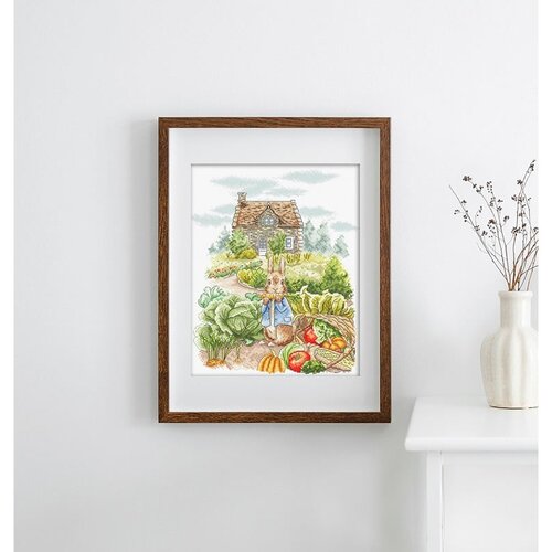 Leti Stitch Leti Stitch borduurpakket Summer Harvest  22 x 27 cm