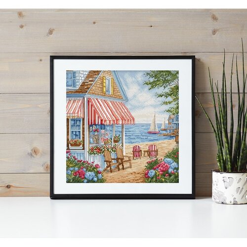 Leti Stitch Leti Stitch borduurpakket A Sunny Day 26 x 26 cm
