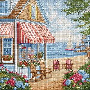 Leti Stitch Leti Stitch borduurpakket A Sunny Day 26 x 26 cm