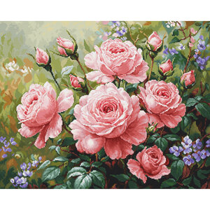 Luca S Luca S Borduurpakket Rozentuin 44 x 35 cm